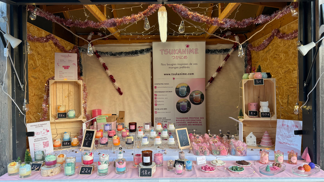 Le tout premier marché de Noël de Tsukanime à Ottmarsheim
