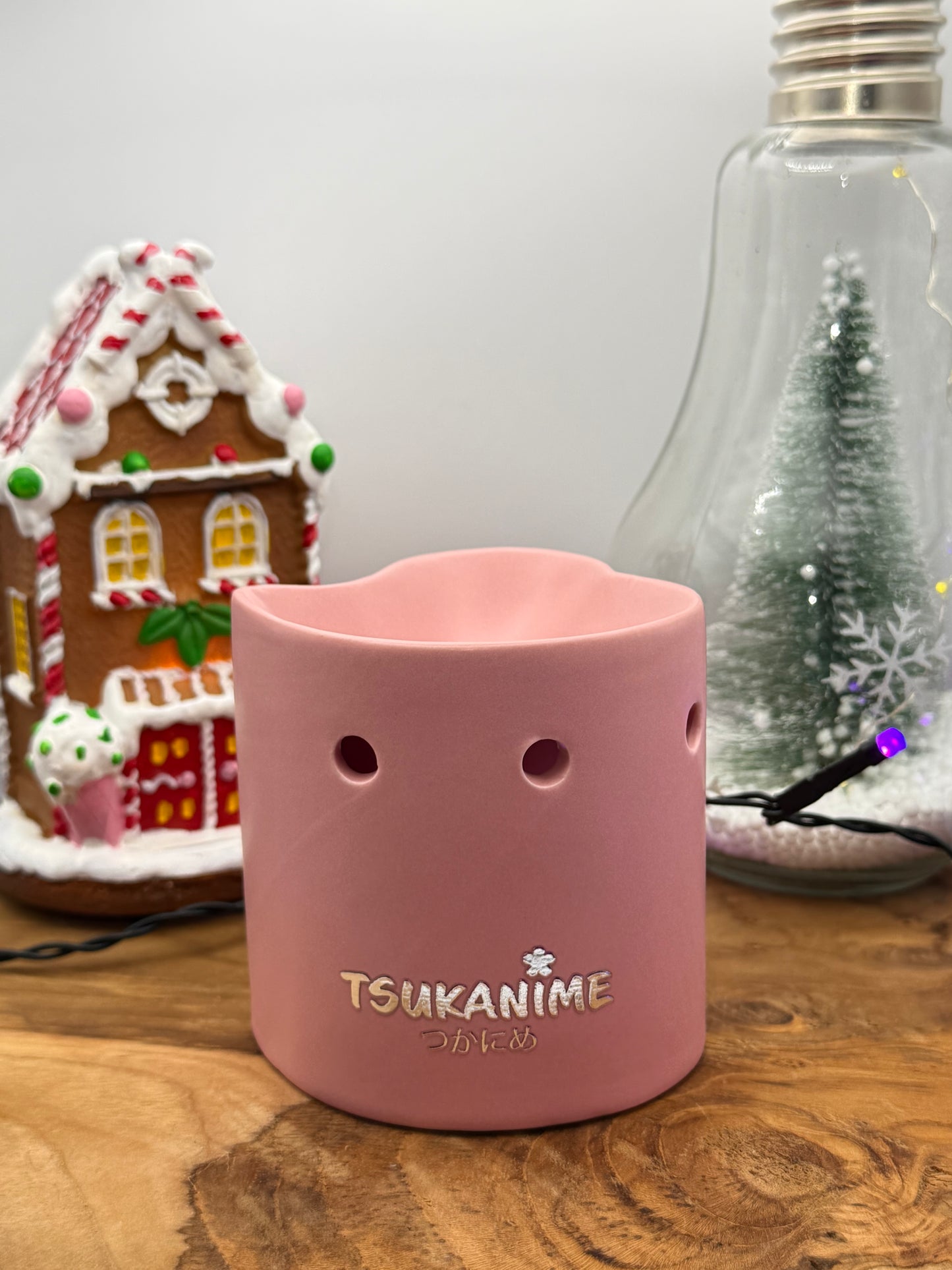 Brûle-parfum coeur rose